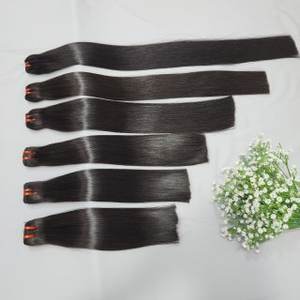 Nouveautés Haute Qualité 100% Naturel Vietnamien Remy Extensions de Cheveux Super Double Trame Dessinée Bon Prix - Product Image 5