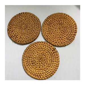Assiettes en rotin du Vietnam vente en gros avec la meilleure offre exportation vaisselle tissée à la main durable, repas écologique en commandes en gros - Product Image 2