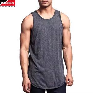 Débardeur de gymnastique d'été Vêtements en coton pour hommes Séchage rapide Bodybuilding Sleeveless Fitness Respirant Débardeurs pour hommes - Product Image 1