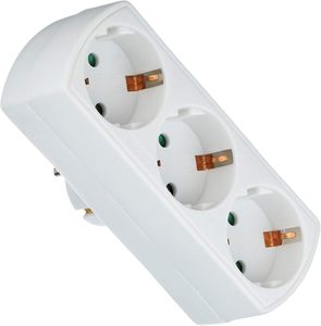 Multiconnettore triplo Sucko bianco 3680W 230V (B&B 040309) - Product Image 1
