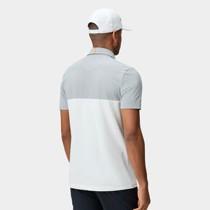 Alta calidad verano moda hombres para Polo camiseta precio al por mayor manga corta Color bloque Casual alta calidad lienzo sólido - Product Image 5