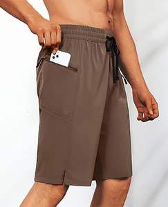 Shorts décontractés pour hommes de haute qualité, respirants, avec taille élastique, dentelle, spandex/coton, couleur personnalisée - Product Image 3