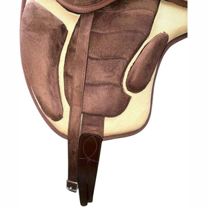 Selle de course à barils western en cuir et bois de qualité supérieure pour cheval avec taille personnalisée et design respirant - Product Image 2