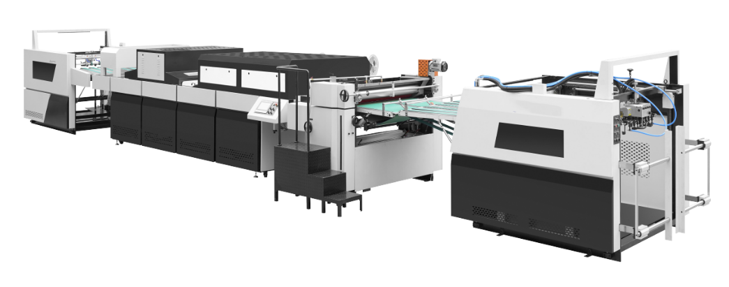 SG-E1200 Automatic UV Oil Varnish Coating Machine High Speed