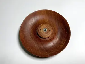 ที่ใส่ธูปไม้ทำด้วยมือที่ดักเถ้าแบบดั้งเดิมสำหรับไม้และกรวยแท่นวางน้ำมันหอมระเหยตกแต่งสำหรับใช้ในบ้านและโยคะ - Product Image 5