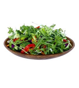 Plato ovalado de madera de acacia para servir pan de frutas y alimentos Uso versátil como elevador de masa y joyería o captura de monedas - Product Image 1