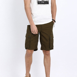 Pantalones Cortos Cargo para Hombre 100% Algodón, Estilo Urbano Informal, Pantalones Cortos Deportivos a Precio de Fábrica - Product Image 5