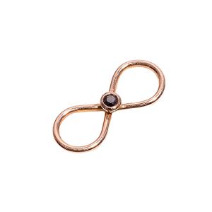 Anillo de Ojo de Joyería Permanente, Gancho de Oro de 18K para Pulsera o Collar, Cierre Infinito Antideslustre - Product Image 3