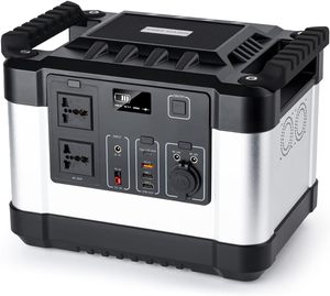 Best Selling Portable Power Plant 1100Wh Lithium Ion Battery Backup Rechargeable <b>Solar</b> <b>Generator</b> 1200W with AC Outlets - Product Image 1