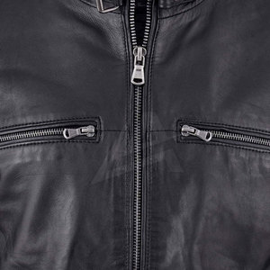 Hot Selling <b>Men</b> Clothing Leather <b>Jacket</b> New Fashion <b>Men</b> Leather <b>Jacket</b> Windproof Leather <b>Jacket</b> - Product Image 5