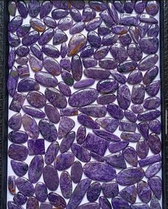 Belle 100% naturel AAA Grade vert Charoite pierres précieuses Cabochon pierres précieuses en vrac pour l'utilisation de bijoux - Product Image 1
