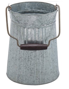 Vase en métal argenté galvanisé Vases à fleurs de taille moyenne du meilleur design Vases à fleurs décoratifs de qualité supérieure - Product Image 1