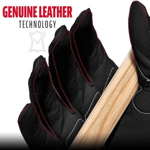Los guantes de bateo de cuero de béisbol de gran calidad más vendidos, impresión fina y logotipos para uso en exteriores - Product Image 4