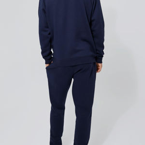 Ensemble de survêtements d'hiver en polaire pour hommes, vêtements de sport 2 pièces chauds, logo personnalisé disponible OEM - Product Image 3