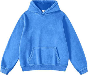 Survêtement personnalisé avec pantalon de survêtement, survêtement délavé à l'acide, sweat à capuche zippé avec strass et sweat à capuche - Product Image 5
