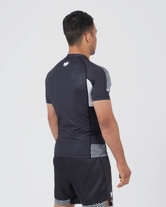 Fabricant de rashguards durables pour hommes 2026, en spandex et polyester, pour MMA et lutte, logo personnalisable et service OEM KINGZ - Product Image 5
