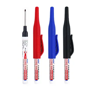 Leto 1.0mm के लिए बहुउद्देशीय रंग लंबी टिप मार्कर पेन उपकरण निर्माण वास्तुकला अंकन refillable