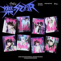 Pack CD K-POP JYP Limité Scellé [Music-STAR] Stray Kids 8ème Mini Album 8 Cartes Postales Version Aléatoire Photocard CD Authentique