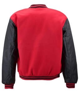 Veste universitaire slim pour hommes avec col en V High Street Style Raw OEM Service Button Décoration pour l'hiver - Product Image 2