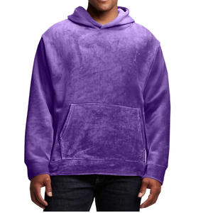 Conjunto Deportivo de Felpa para Hombre, 100% Algodón, Sudadera con Capucha y Pantalones, Venta al por Mayor, Moda Urbana, Invierno 2025 - Product Image 2