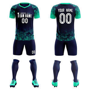 Nuevo uniforme de camiseta de fútbol para equipo, diseño personalizado, sin logotipo, ligero, camiseta de fútbol juvenil, kit universitario, maillot de pie - Product Image 2