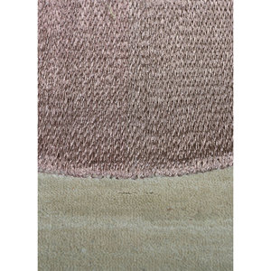 พรมขนสัตว์ถักมือ Brahmaand Ivory รุ่น AKWL-7129 (Cs-01) ลายกราฟิกขนาดใหญ่ สำหรับตกแต่งห้องนั่งเล่นและทางเดิน - Product Image 3