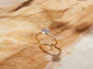 Anillo de Plata de Ley 925 Moissanite original IGI certificado D Color VVS claridad corte brillante solitario compromiso joyería fina - Product Image 6