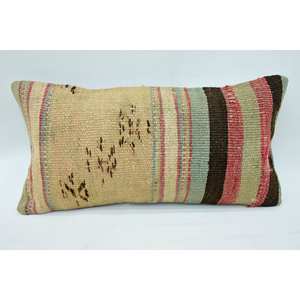 หมอนผ้าแคนธาขนสัตว์ปักลายสไตล์วินเทจสุดหรู8x16สำหรับคริสต์มาส - Product Image 1