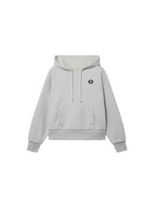 Custom Logo Distress Embroidery Hoodies Men's <b>Streetwear</b> High Quality Heavyweight Pullover 450gsm <b>y2k</b> Hoodies Men wholesale - Product Image 5
