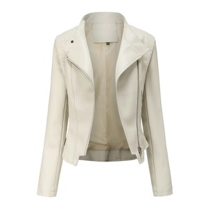 Chaquetas de Cuero de Moda para Mujer de Alta Calidad y Gran Venta de GAF, Chaqueta de Cuero Original de Talla Personalizada para Mujer - Product Image 5