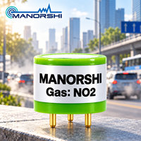 Sensor Gas NO2 Elektrokimia Presisi Tinggi 0-20PPM MNS-4NO2-20 Probe Sensor Nitrogen Dioksida untuk Pemantauan Kualitas Udara