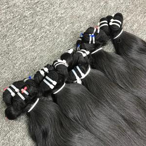 100% brut vierge vietnamien droite cheveux humains naturelle droite extension de cheveux humains pour les femmes noires produit de perruque - Product Image 3