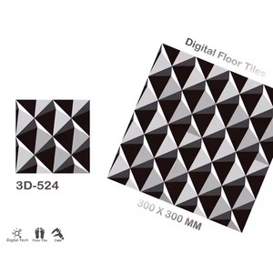 วอล3D แบรนด์ vistaar เซรามิคพื้นดิจิตอลกระเบื้องเคลือบเงาขนาด30x30 12X12 300x300 40x40 16x16 400x400 - Product Image 1
