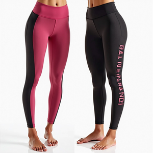 Leggings pour femmes à taille haute, couleur unie, sans couture, pour le fitness et le yoga - Product Image 2