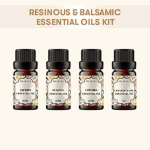 Kit d'huiles essentielles résineuses et balsamiques, huile hydratante pour le corps, huile de pin raffermissante, huile d'encens éclaircissante, huile essentielle d'arbre à thé - Product Image 2