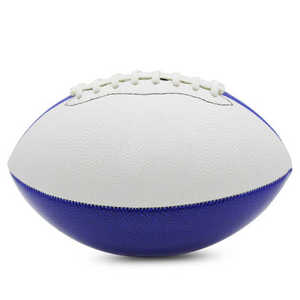 Vente en gros de ballon de rugby sportif dernier design personnalisé en cuir noir personnalisé en plein air, ballon de rugby de taille officielle - Product Image 1