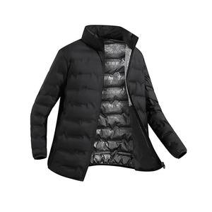 Nouvel arrivage Veste matelassée à capuche personnalisée décontractée Oem épaisse unisexe grande taille surdimensionnée vierge vente en gros noir hiver - Product Image 4