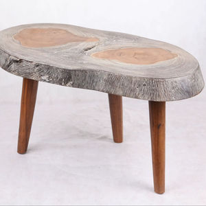 SOLOBEAT Handmade Organic Wood Commercial Solid Teak <b>Root</b> Eco-Friendly Outdoor Modern <b>Coffee</b> <b>Table</b> - Product Image 1