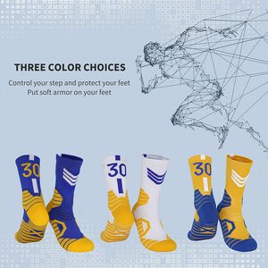 Venta al por mayor calcetines de agarre fútbol personalizado antideslizante calcetines de fútbol calcetines de baloncesto de agarre para los hombres - Product Image 3