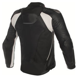 Ensemble veste et pantalon en cuir de moto respirant et coupe-vent personnalisé pour hommes - Vêtements de sport de course - Product Image 4