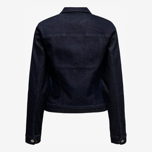 Nueva llegada más tamaño personalizado multicolor Jeans abrigo chaqueta suelta mujer chaqueta de mezclilla para damas - Product Image 6