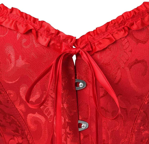Promotion personnalisée Nouveau design Haut en cuir véritable respirant sur acier Corset pour femmes de grande taille Prix raisonnable - Product Image 4