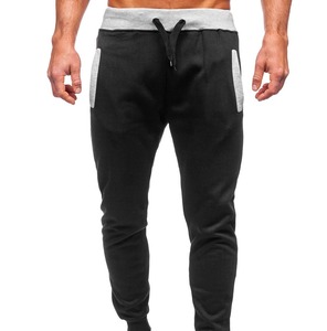 Pantalones de chándal acampanados OEM para hombre, ropa de calle de alta calidad con patrón personalizado para hombre, pantalones de chándal de felpa francesa con cintura elástica apilada - Product Image 1
