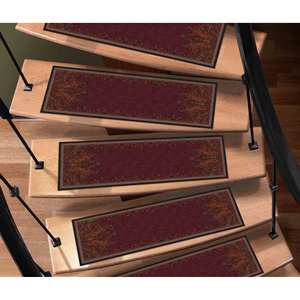 พรมพิมพ์ลายชนเผ่า: โบโฮ, สีส้ม, โมเดิร์น, ซักเครื่องได้, สำหรับบันได, โกเบลน - Product Image 1