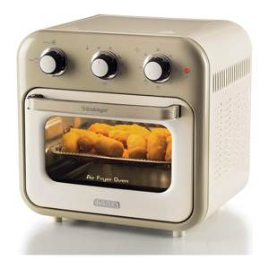 Horno freidora de aire vintage de 1400W, capacidad de 16 litros, color beige, modelo 00C463203AR0 - Product Image 1