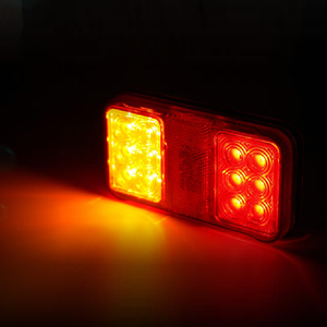 Feu arrière LED E-Mark pour camion 12-24V IP66, feu de position arrière, de frein et de clignotant pour <span class=keywords><strong>tracteur</strong></span>, remorque et machines agricoles - Product Image 2