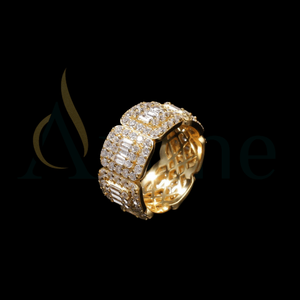 Anillo abierto de Plata de Ley 925 hecho a mano para hombres y mujeres, joyería unisex para compromiso o uso diario - Product Image 1