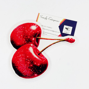 Carreau de cils magnétique acrylique de conception de cerise rouge outil de beauté de marque privée pour l'extension de cils boîte de cils en plastique en forme de papillon - Product Image 2