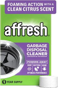 Affresh Garbage Disposal Cleaner <b>12</b> <b>Tablets</b> 1-Year Supply Odor Bacteria Debris & Grime Remover - Product Image 6