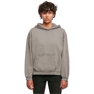 Sweat à capuche d'hiver lavé à l'acide de haute qualité High Street Series Vintage Stone Washed Imperméable Respirant - Product Image 1